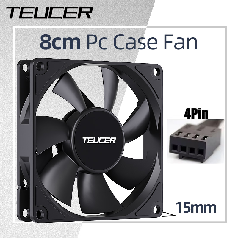 Pc Chassis - Teucer UT-8015 8CM Chassis Fan Slim