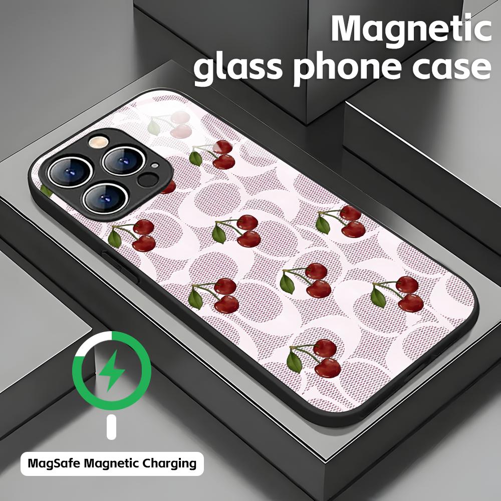 Cherry Luxury Pattern Phone Ca - đánh giá và giá Mini Pc Case