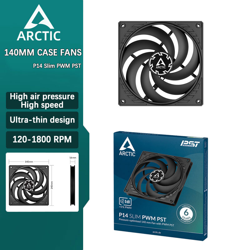 ARCTIC P14 Slim PWM PST Comput - đánh giá và giá Case Fan Controller