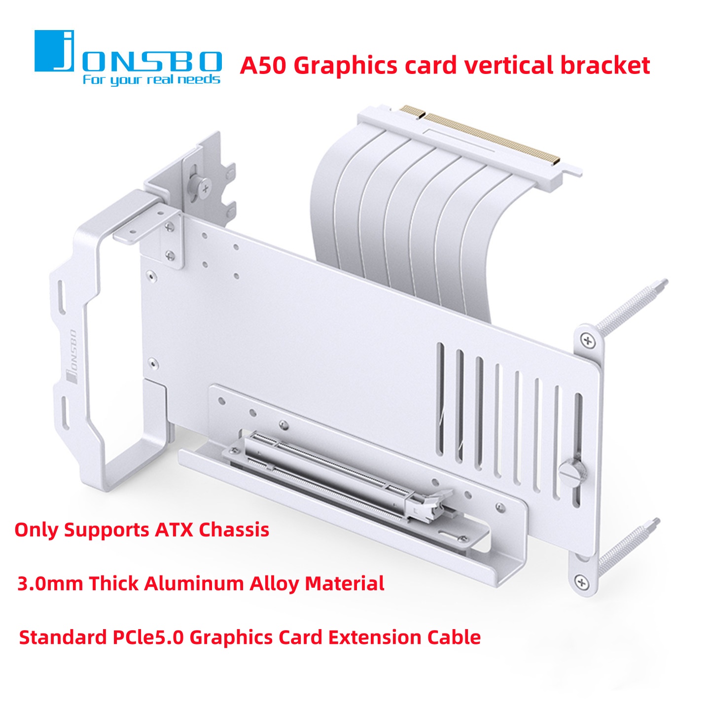 JONSBO A50 Aluminum GPU Vertic - đánh giá và giá Atx Case
