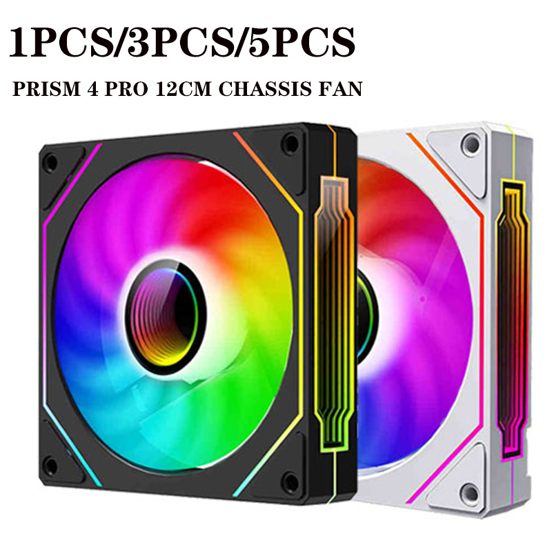 PRISM 4 PRO 120mm PWM ARGB Cas - đánh giá và giá Pc Chassis