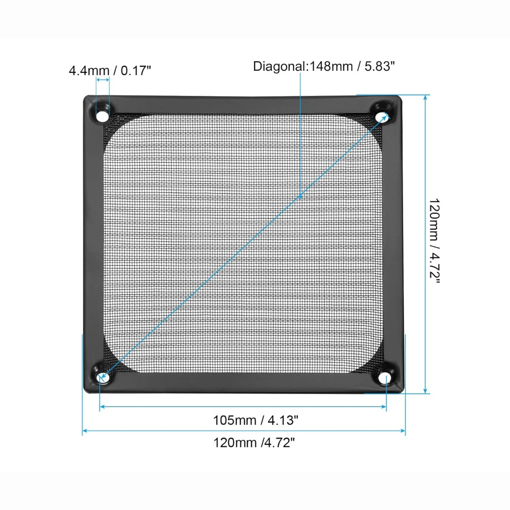 Mesh Cover Anti Rust Computer  - đánh giá và giá Dust Filter Pc