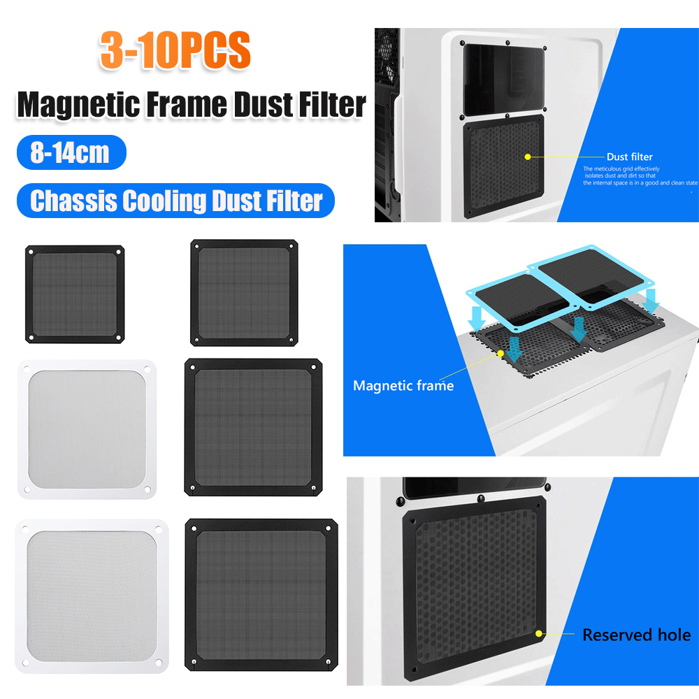 8-14cm PC Computer Case Coolin - đánh giá và giá Dust Filter Pc