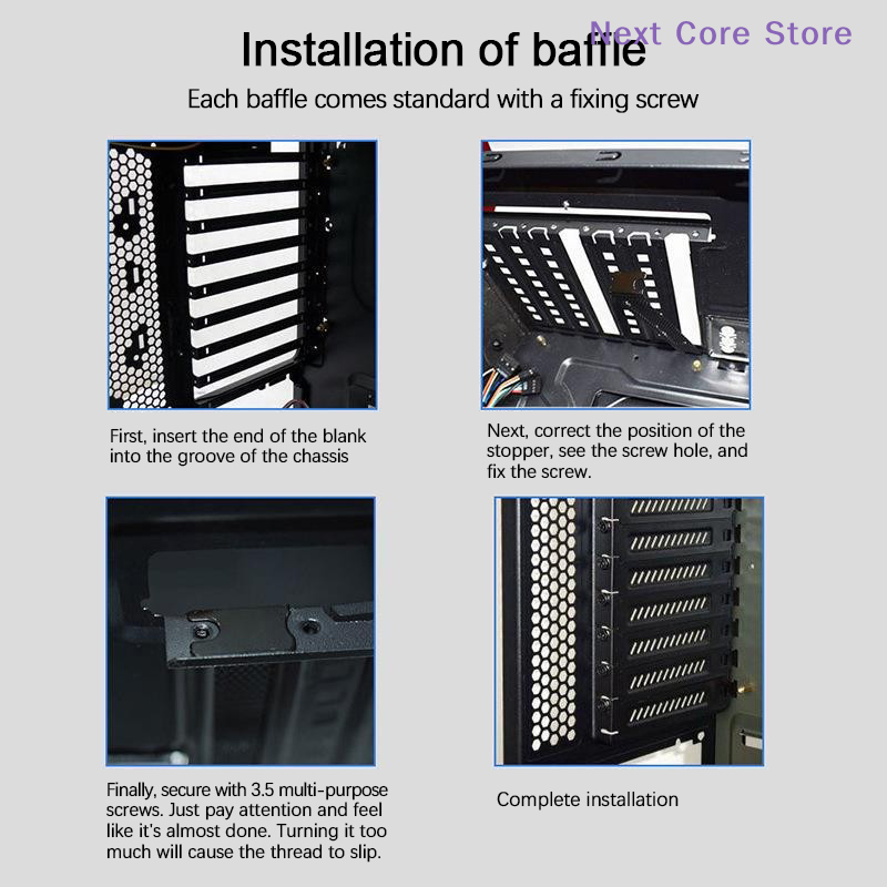 [NC]5Pcs Computer Host Chassis - đánh giá và giá Dust Filter Pc