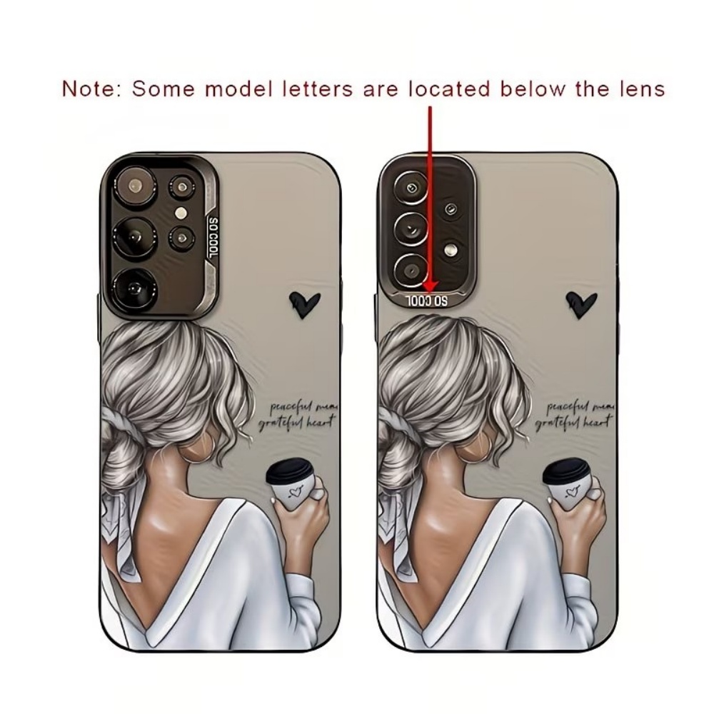 Peaceful Grateful Girl Print P - đánh giá và giá Matte Pc Case