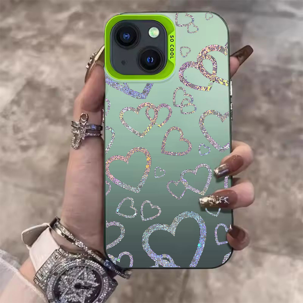 Colorful Heart Print Case For  - đánh giá và giá Mini Pc Case