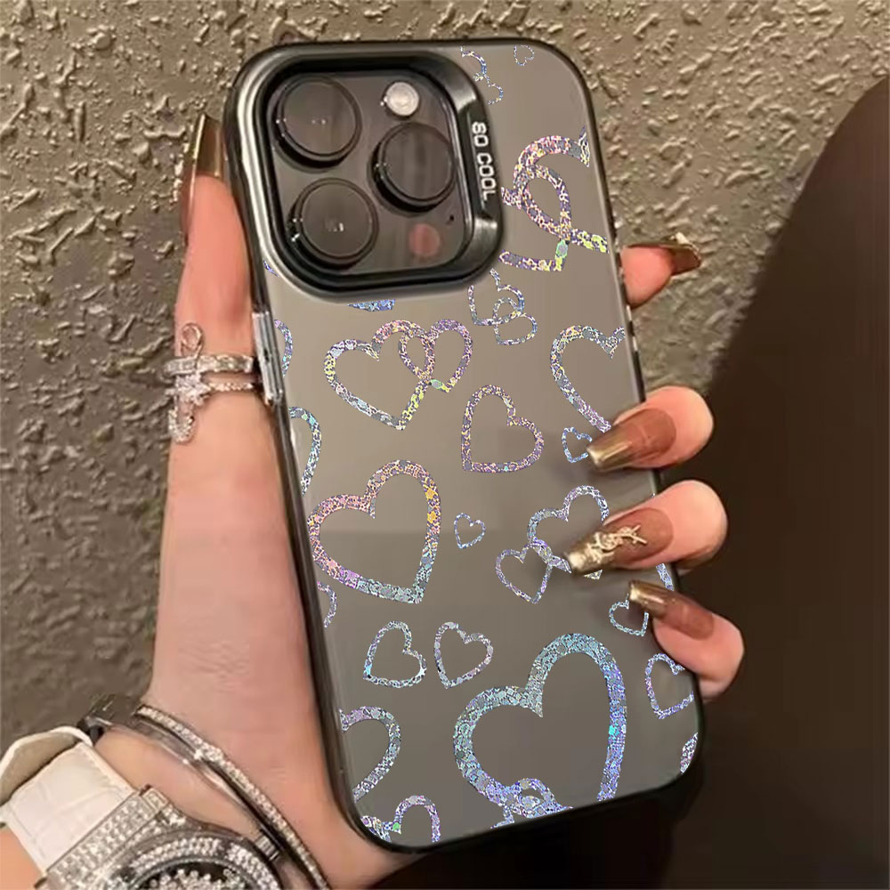 Colorful Heart Print Case For  - đánh giá và giá Mini Pc Case