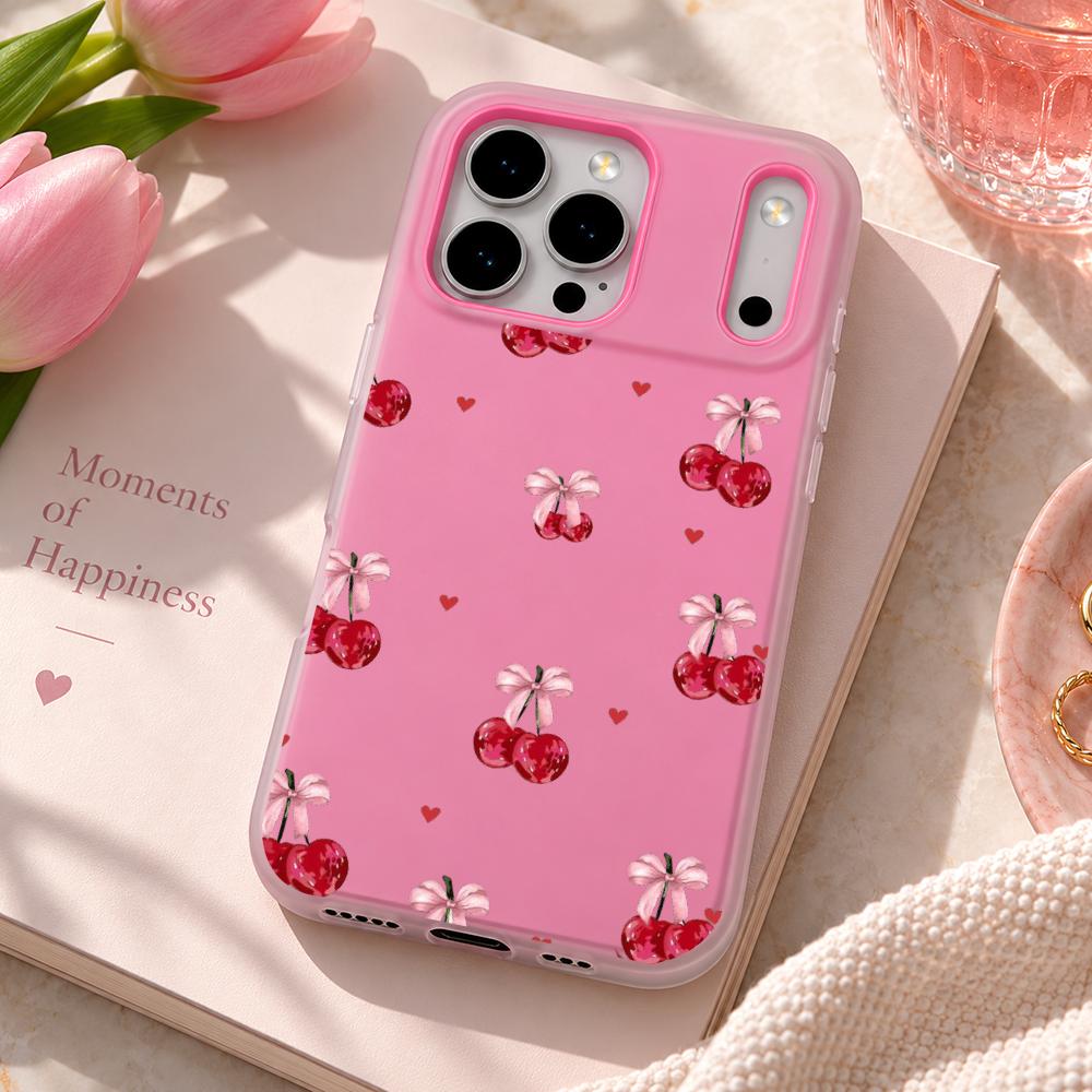 Cute Pink Heart Bow Cute Pink  - đánh giá và giá Matte Pc Case