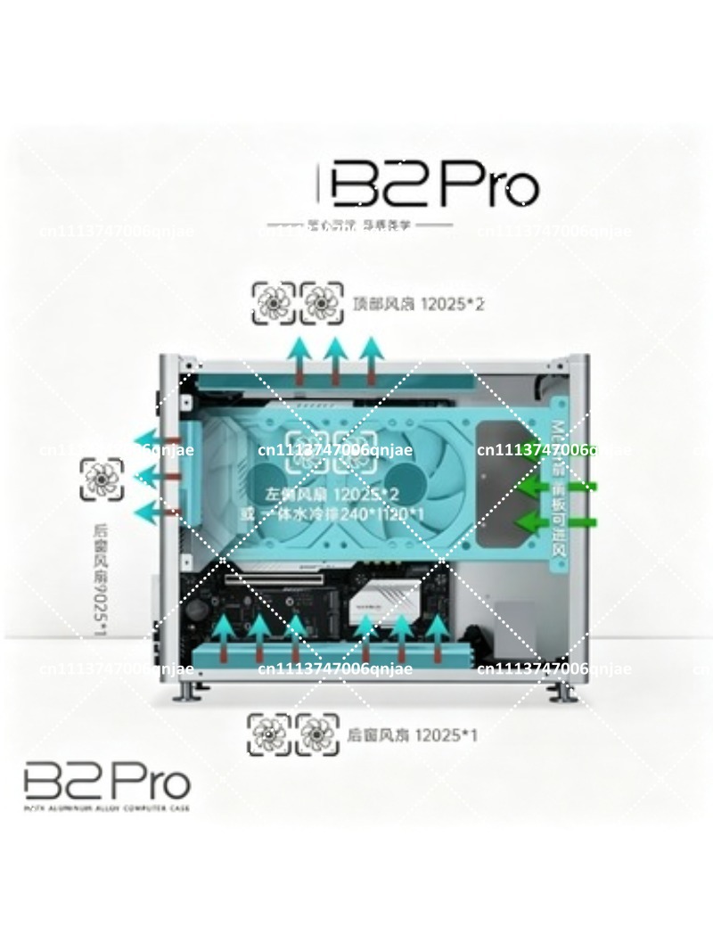 B2 Pro All-Aluminum MATX Case  - đánh giá và giá Atx Case