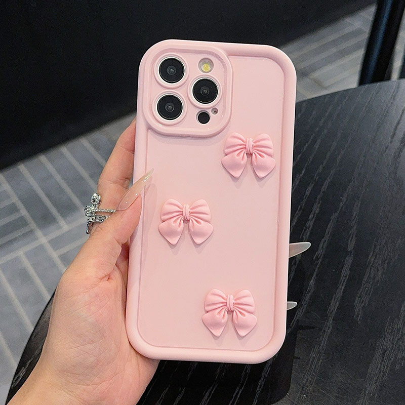 Pink Bow Tie Phone Case For iP - đánh giá và giá Matte Pc Case