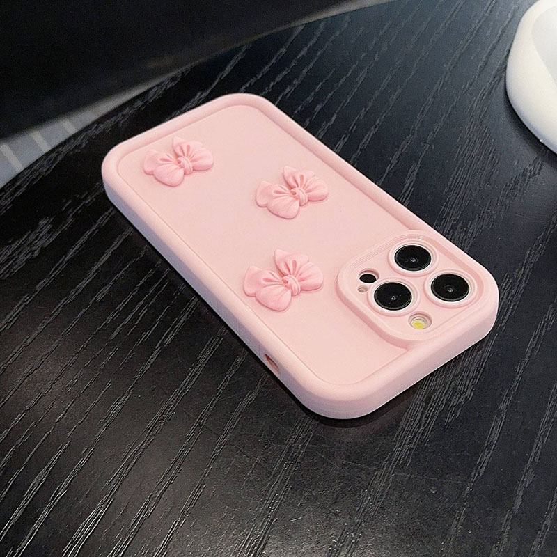 Pink Bow Tie Phone Case For iP - đánh giá và giá Matte Pc Case