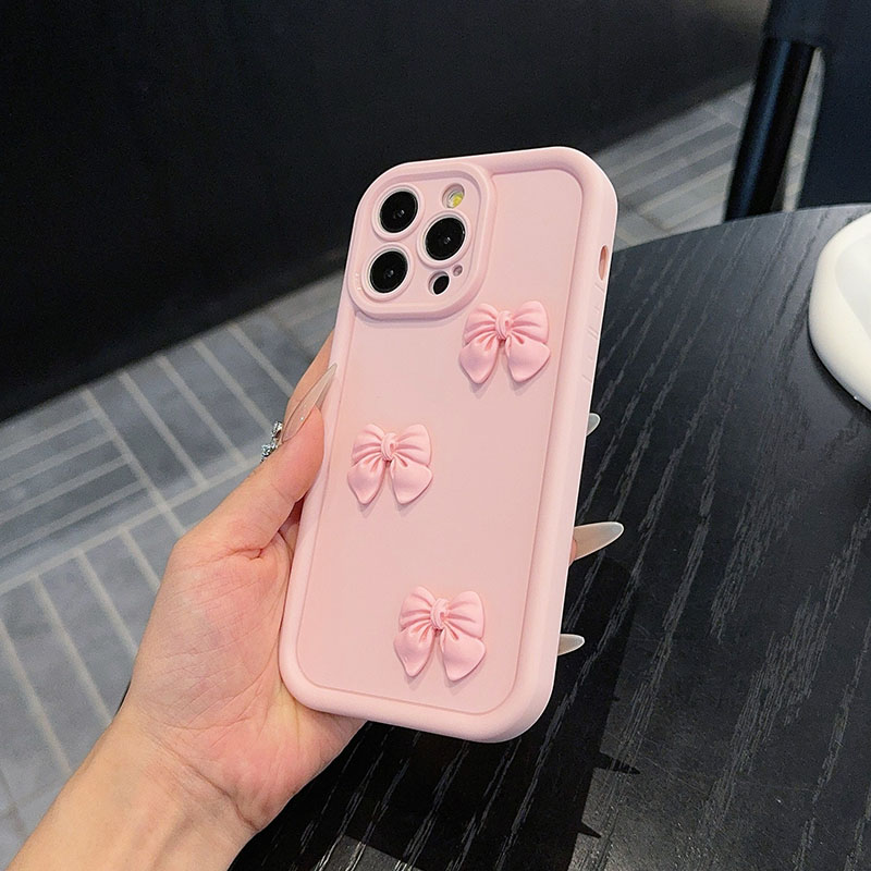 Pink Bow Tie Phone Case For iP - đánh giá và giá Matte Pc Case