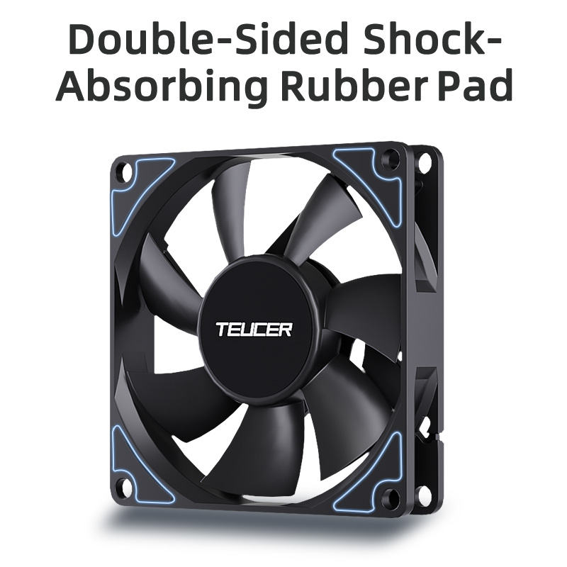 Teucer UT-8015 8CM Chassis Fan - đánh giá và giá Pc Chassis