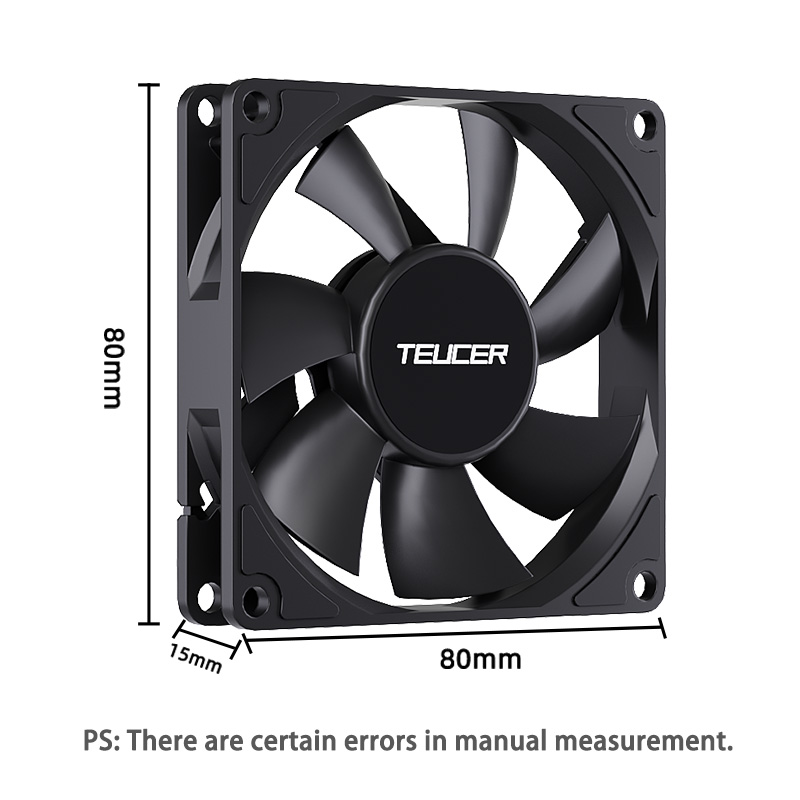 Teucer UT-8015 8CM Chassis Fan - đánh giá và giá Pc Chassis