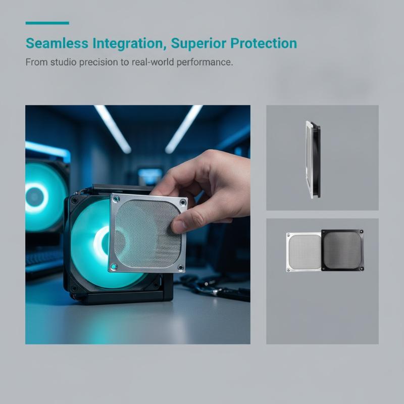 Metal Cooling Fan Dust Protect - đánh giá và giá Dust Filter Pc